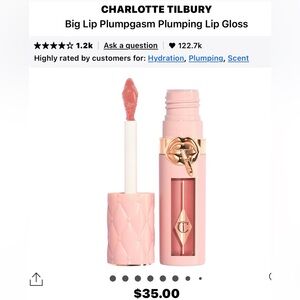 New Unopened Charlotte Tilbury Big Lip Plump Gasm